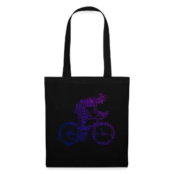Road Bike Road Cycling Road Cyclist Road Bike - Tote Bag - black - Front