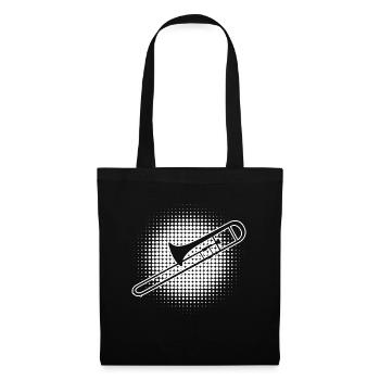 Trombone Brass Band Brass Instrument - Sac en tissu - noir - Devant