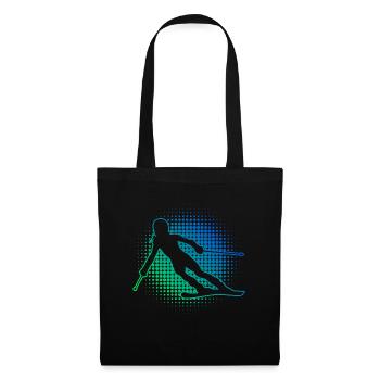 Ski acrobatique Ski Sports d’hiver Ski - Sac en tissu - noir - Devant