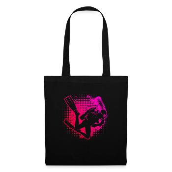 Scuba Diver Homme Diver Scuba Diver - Sac en tissu - noir - Devant
