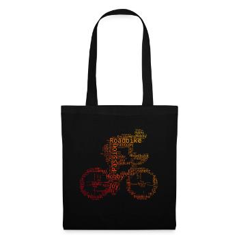 Road Bike Road Cycling Road Cyclist Road Bike - Tote Bag - black - Front