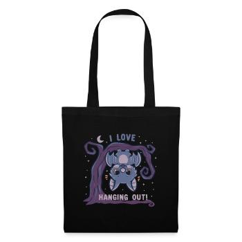 I Love Hanging Out - Tote Bag - black - Front