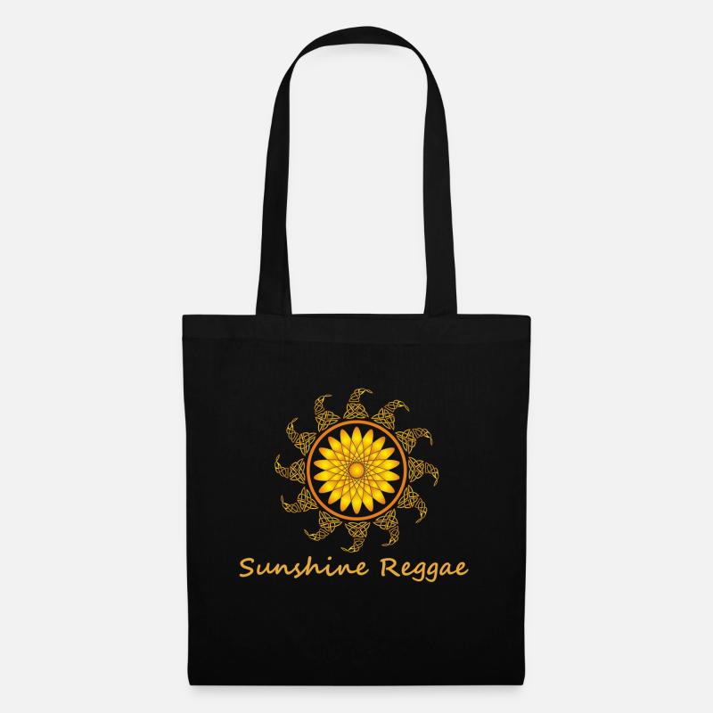sunshine reggae - Stoffbeutel - Schwarz