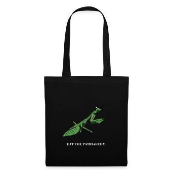 Patriarche feministe cadeau - Sac en tissu - noir - Devant