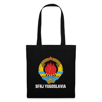 Yugoslavia Jugo SFRJ Kosovo cadeau Tito - Sac en tissu - noir - Devant