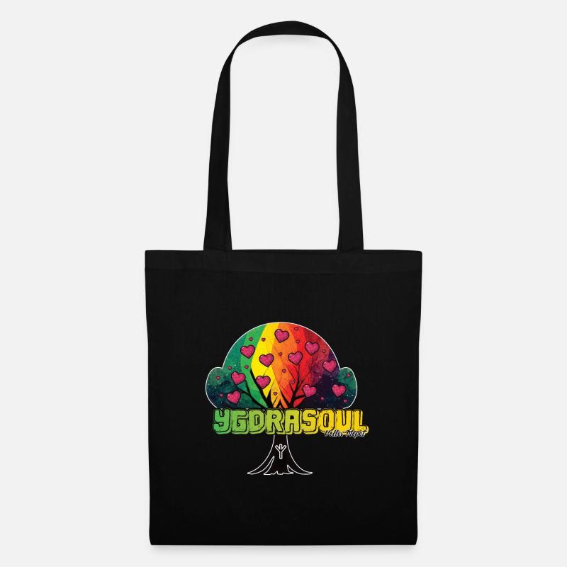 Ygdrasoul,Ygi,Yggdrasil VollesMopet, Algis - Stoffbeutel - Schwarz