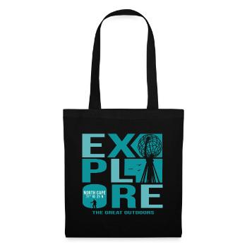 North cape cap nord nordkap Norway - Tote Bag - black - Front