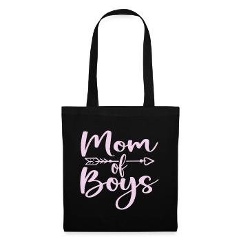 Maman de Garçons - Cadeau Fête des Mères - Sac en tissu - noir - Devant