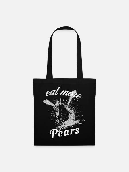 the sacred pear - Tote Bag - black