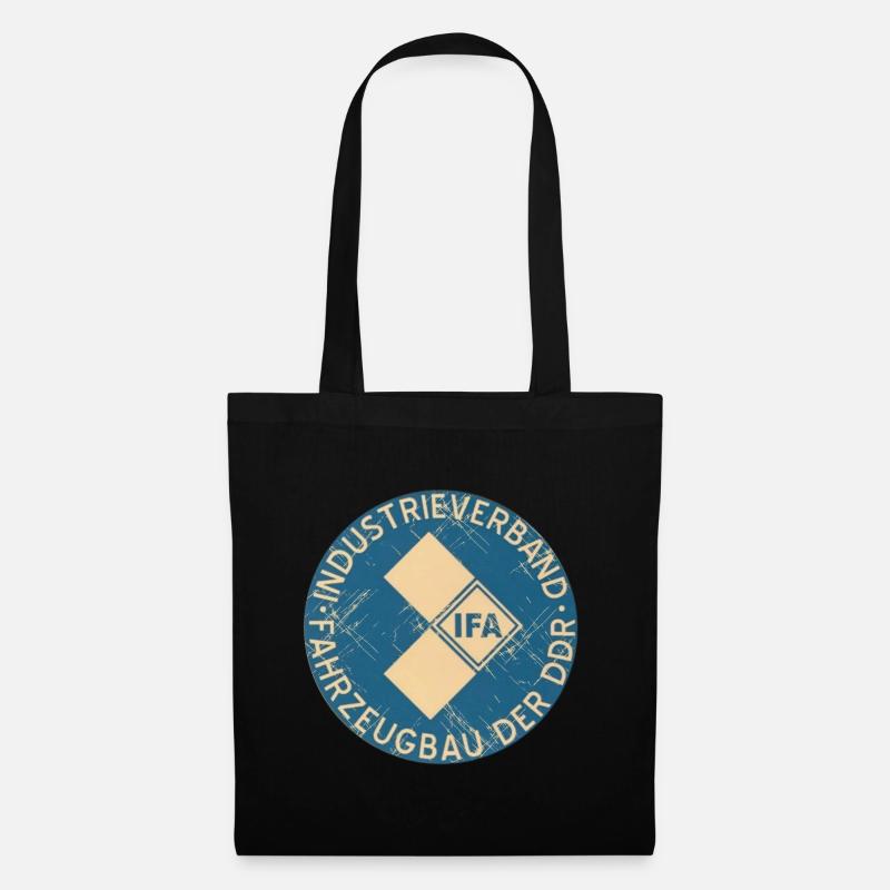 IFA Fahrzeugbau DDR - Stoffbeutel - Schwarz