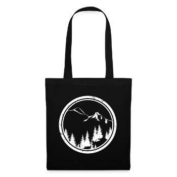 Mountains - Tote Bag - black - Front