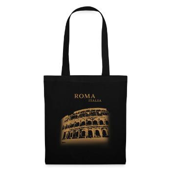 Latin locution rome colisé leewarddesign - Tote Bag - black - Front