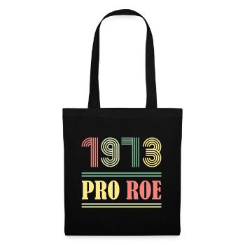 1973 Pro Roe - Sac en tissu - noir - Devant