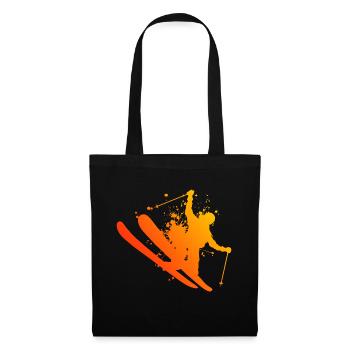 Herren Slopestyle Ski Freestyle Freestyle Ski - Stoffbeutel - Schwarz - Vorne