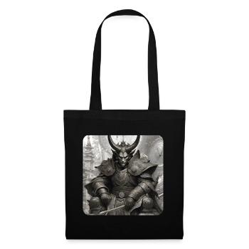 Dämon Monster Ungeheuer - Stoffbeutel - Schwarz - Vorne