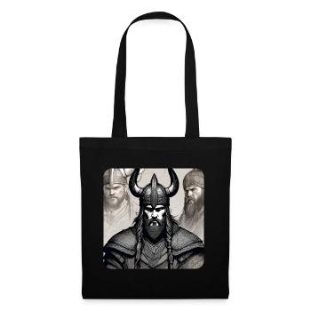 Proud Viking Warrior Germanic - Tote Bag - black - Front