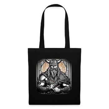 Proud Viking Warrior Germanic - Tote Bag - black - Front