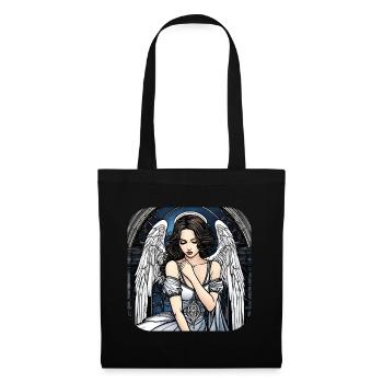Cool Gothic Angel III - Tote Bag - black - Front