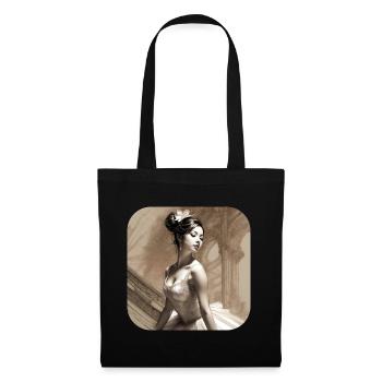 Prima Ballerina V - Stoffbeutel - Schwarz - Vorne