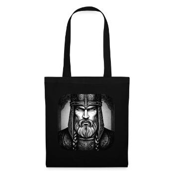 Proud Viking Warrior Germanic - Tote Bag - black - Front