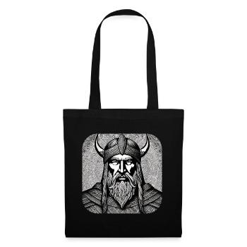 Proud Viking Warrior Germanic - Tote Bag - black - Front