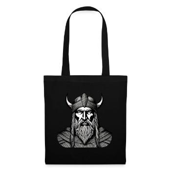 Proud Viking Warrior Germanic - Tote Bag - black - Front