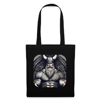 Proud Viking Warrior Germanic - Tote Bag - black - Front
