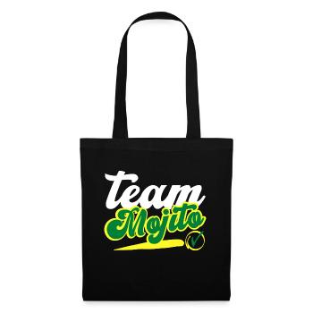 team mojito personalized humor gift idea - Tote Bag - black - Front