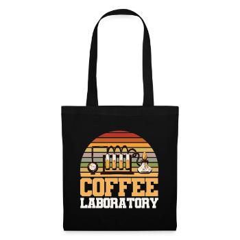Laboratoire du café - Sac en tissu - noir - Devant