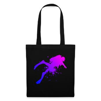 Diving Free Dive Scuba Diving Men - Tote Bag - black - Front