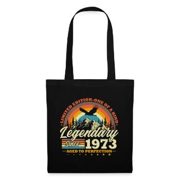 Légendaire depuis 1973 Cadeau d’anniversaire vintage - Sac en tissu - noir - Devant