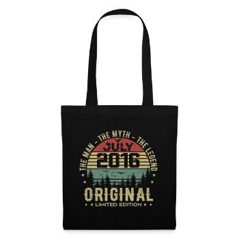 Birthday Gift July 2016 Born in July - Tote Bag - black - Front