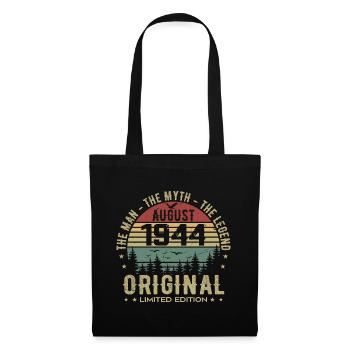 Légende Depuis Août 1944 Cadeau Anniversaire 1944 - Sac en tissu - noir - Devant