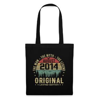 Légende Depuis Août 2014 Cadeau Anniversaire 2014 - Sac en tissu - noir - Devant
