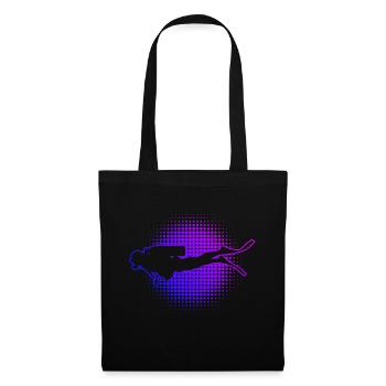 Diving Divers Free Dive Scuba Diving - Tote Bag - black - Front