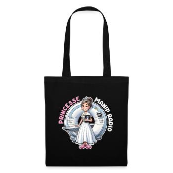 Princesse Manip Radio Manipulatrice Radiologie - Sac en tissu - noir - Devant