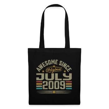 Built in July 2009 | Gift July 2009 - Tote Bag - black - Front