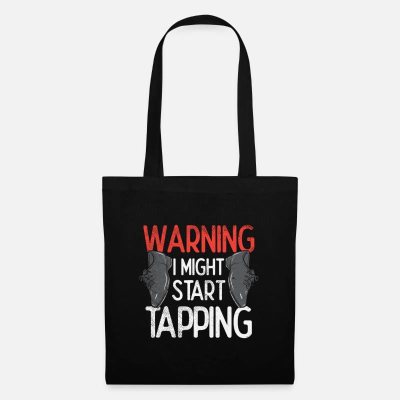 Tap Dancing - Tote Bag - black