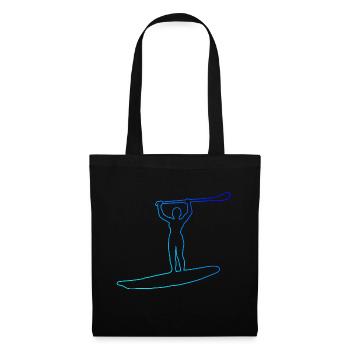 Stand up Paddle Board Pour Hommes Standup Paddleboard - Sac en tissu - noir - Devant