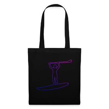 Sup Women's Standup Paddleboard Standup Paddling - Tote Bag - black - Front