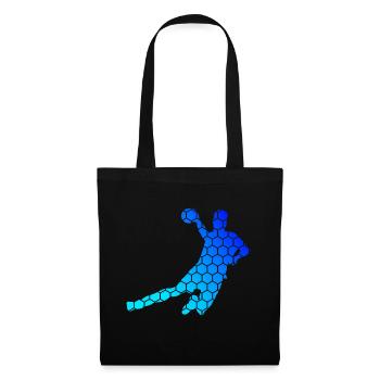 Joueurs de handball Handball Handball Handball Hommes - Sac en tissu - noir - Devant