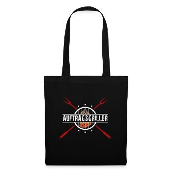 Auftragsgriller - Stoffbeutel - Schwarz - Vorne
