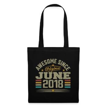 June 2018 Birthday Gift June 2018 June - Tote Bag - black - Front