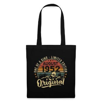 August 1952 Birthday Gift 1952 Legends August - Tote Bag - black - Front
