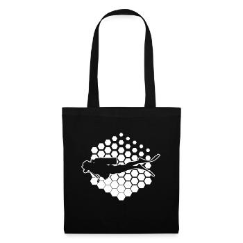 Men's Scuba Diver Diver Diving Divers - Tote Bag - black - Front