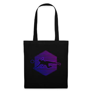 Volleyball Volley-ball masculin Volley-ball masculin Volley-ball - Sac en tissu - noir - Devant