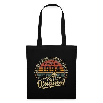 Né 1994 Original Retro Vintage Anniversaire 1994 - Sac en tissu - noir - Devant