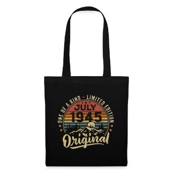 July 1945 Original 1945 July 1945 Gift - Tote Bag - black - Front