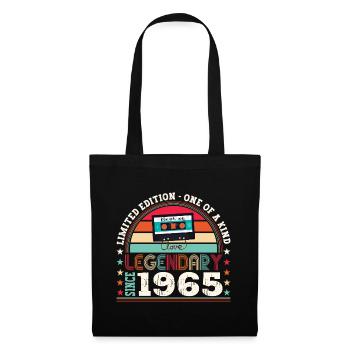 Legendary 1965 57th Birthday Gift Men - Fun - Tote Bag - black - Front