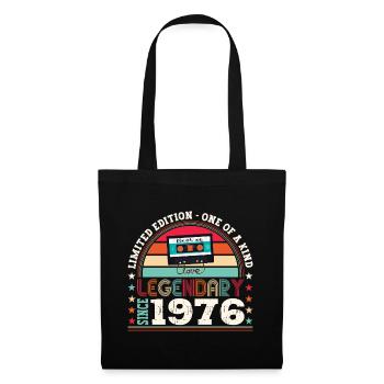 Legendary 1976 46th Birthday Gift Men - Fun - Tote Bag - black - Front